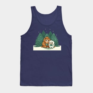 Sasquatch getting cozy Tank Top